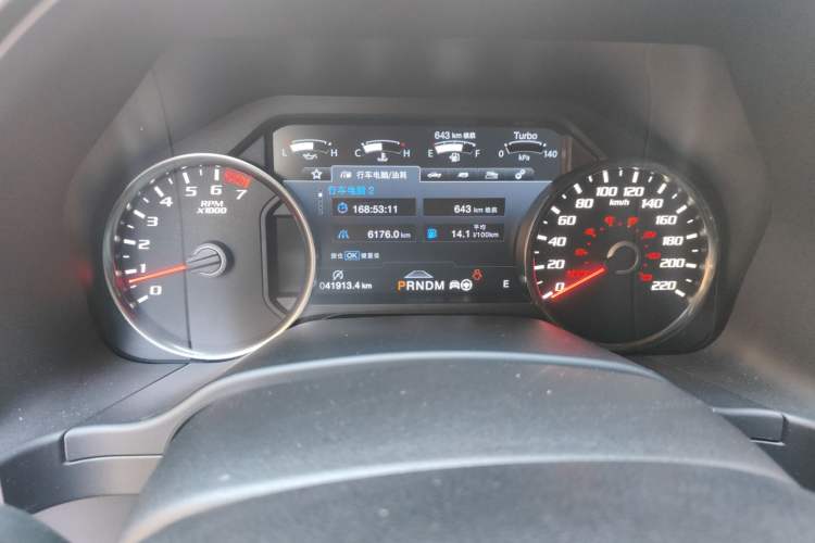 Used Ford F-150 Raptor 2019 3.5T Raptor Performance Enhanced Edition Odometer Close Up