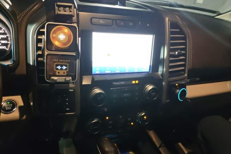 Used Ford F-150 Raptor 2019 3.5T LTD Audio And AC Panel