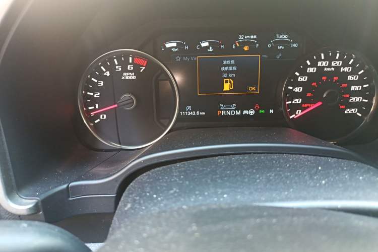Used Ford F-150 Raptor 2019 3.5T Raptor Performance Enhanced Edition Odometer Close Up