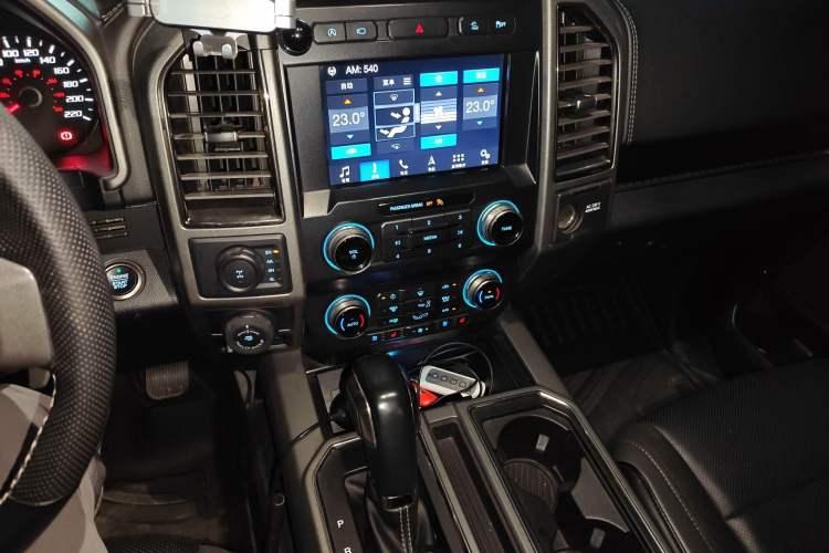Used Ford F-150 Raptor 2019 3.5T Raptor Performance Enhanced Edition Audio And AC Panel