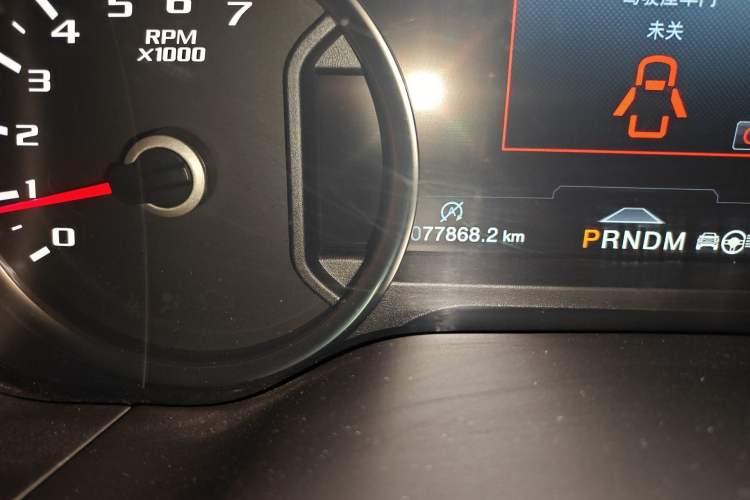 Used Ford F-150 Raptor 2019 3.5T Raptor Performance Enhanced Edition Odometer Close Up