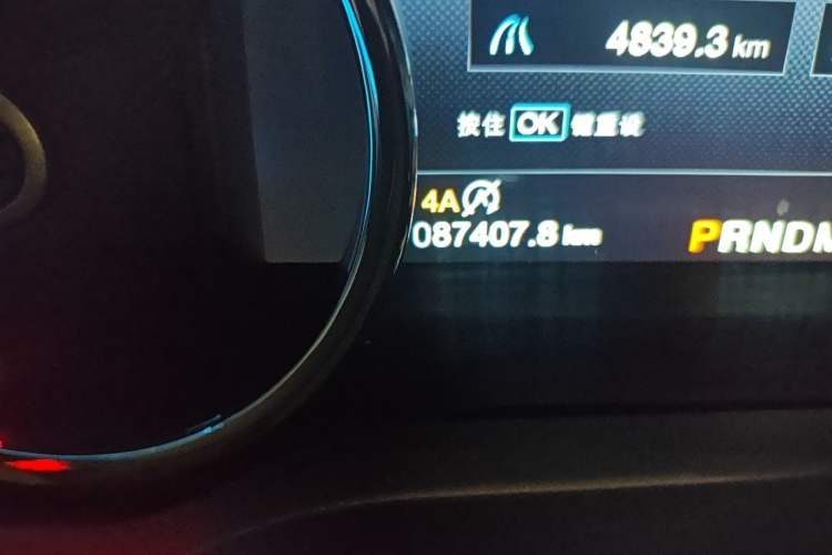 Used Ford F-150 Raptor  Odometer Close Up