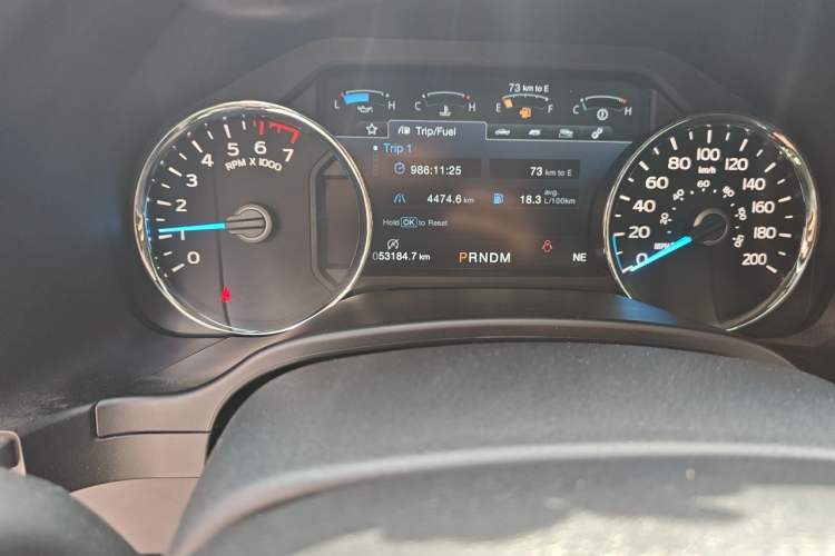 Used Ford F-150 Raptor  Odometer Close Up
