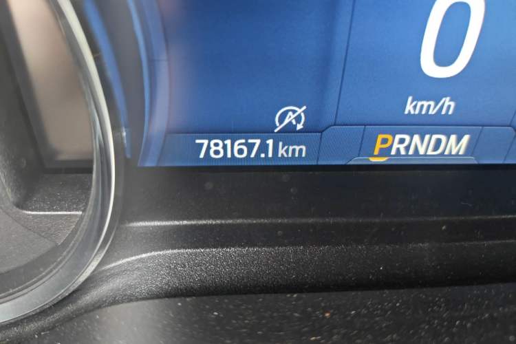Used Ford F-150 Raptor  Odometer Close Up