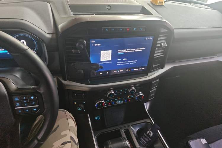 Used Ford F-150 Raptor 2022 3.5T Raptor Audio And AC Panel