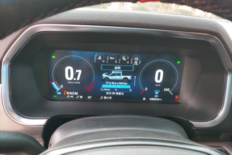 Used Ford F-150 Raptor 2022 3.5T Raptor Instrument Cluster