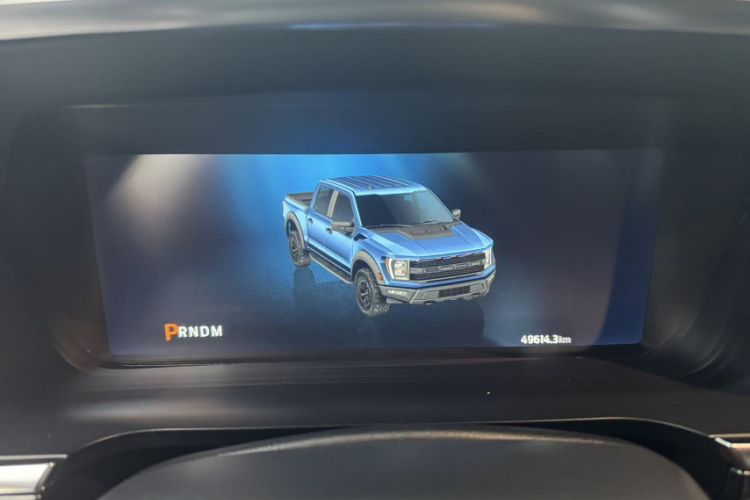 Used Ford F-150 Raptor 2022 3.5T Raptor Odometer Close Up