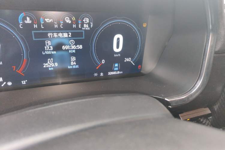 Used Ford F-150 Raptor 2022 3.5T Raptor Odometer Close Up