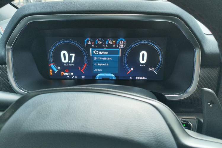 Used Ford F-150 Raptor  Odometer Close Up