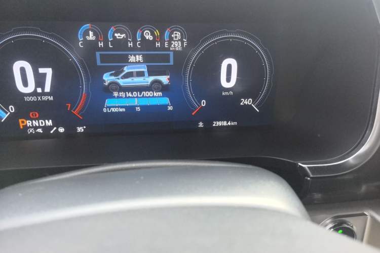 Used Ford F-150 Raptor 2022 3.5T Raptor Odometer Close Up