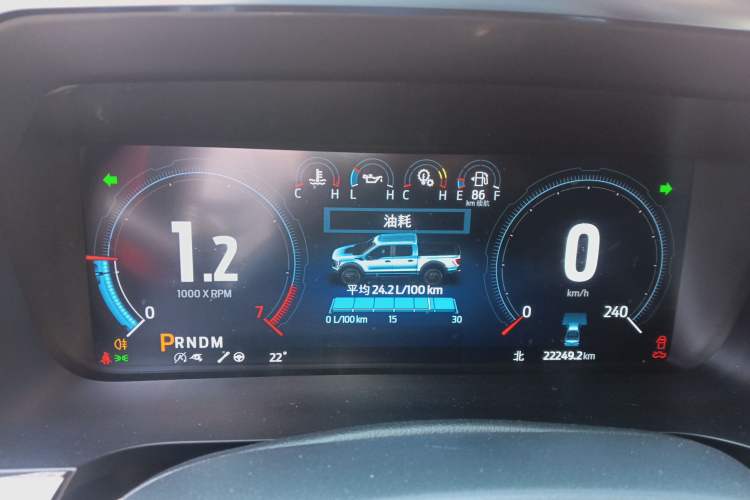 Used Ford F-150 Raptor 2022 3.5T Raptor Instrument Cluster