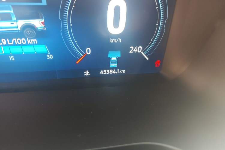 Used Ford F-150 Raptor 2022 3.5T Raptor Odometer Close Up