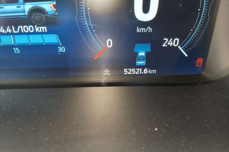 Used Ford F-150 Raptor  Odometer Close Up