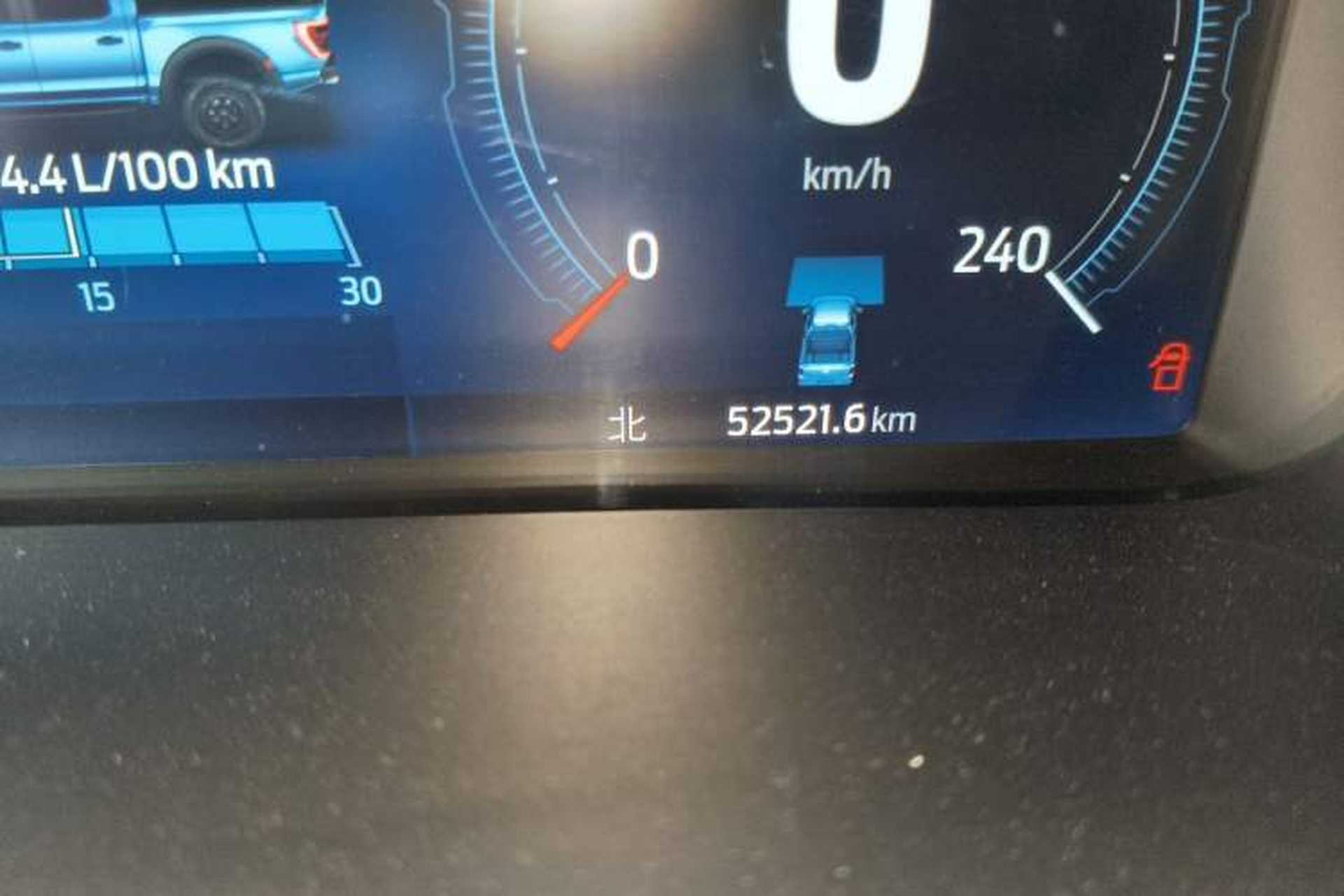 Used Ford F-150 Raptor  Odometer Close Up