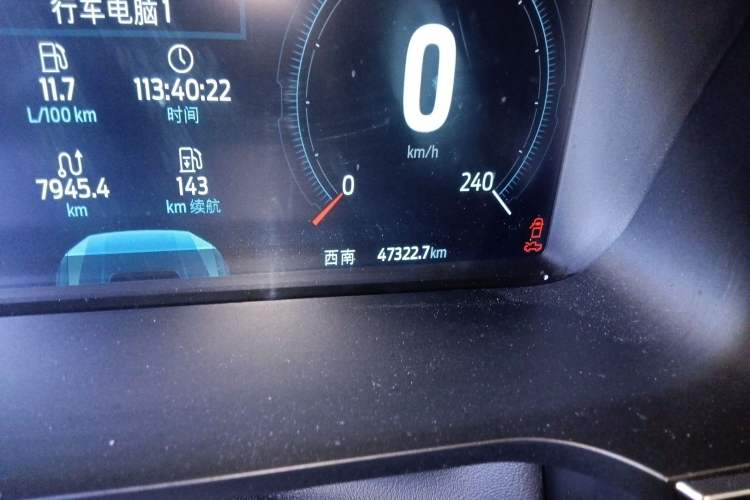Used Ford F-150 Raptor 2022 3.5T Raptor Odometer Close Up