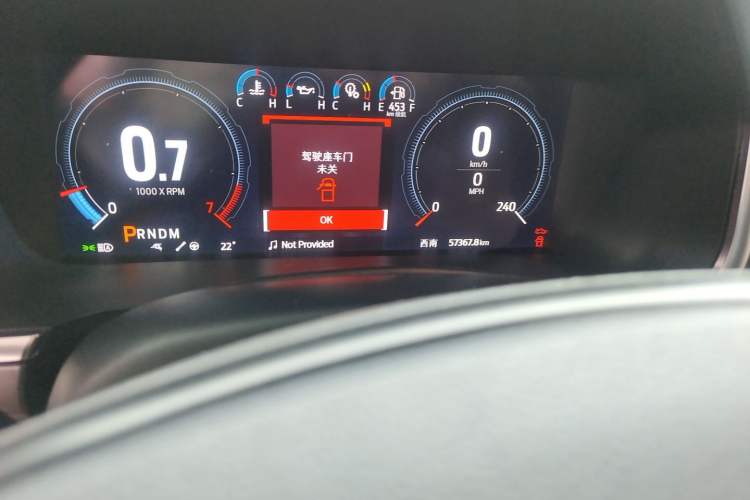 Used Ford F-150 Raptor 2023 3.5T Raptor Odometer Close Up
