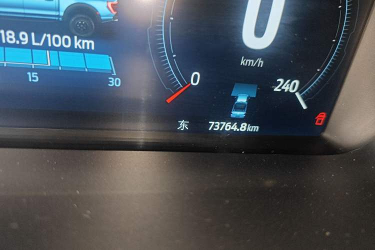 Used Ford F-150 Raptor 2023 3.5T Raptor Odometer Close Up