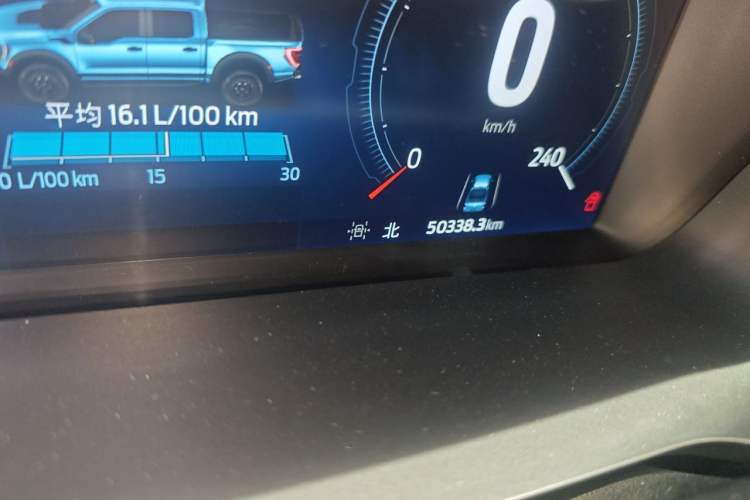 Used Ford F-150 Raptor 2023 3.5T Raptor Odometer Close Up