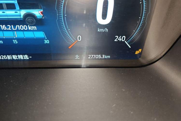 Used Ford F-150 Raptor 2023 3.5T Raptor Odometer Close Up