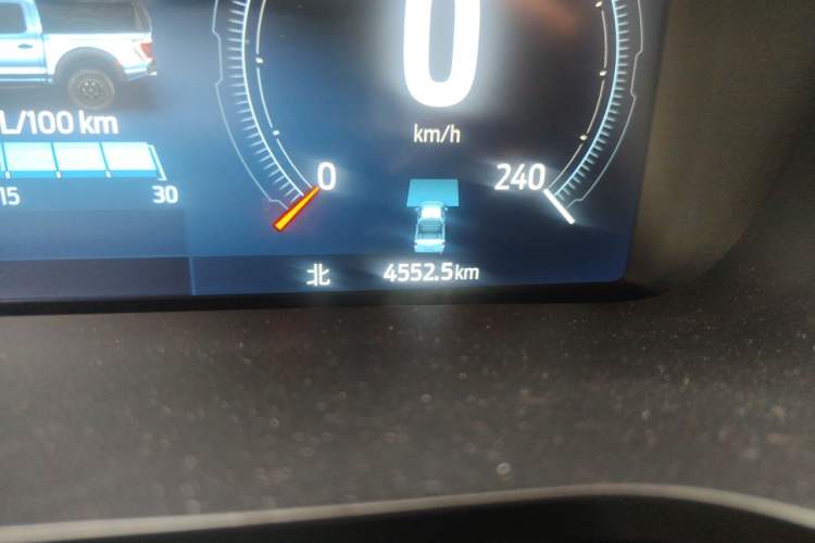 Used Ford F-150 Raptor 2023 3.5T Raptor Odometer Close Up
