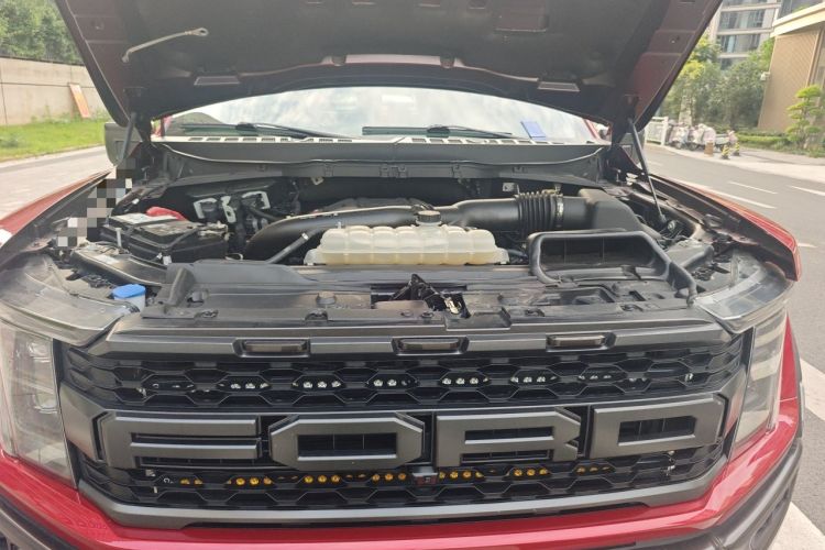Used Ford F-150 Raptor 2023 3.5T Raptor Blaze Storm Special Edition Engine Bay