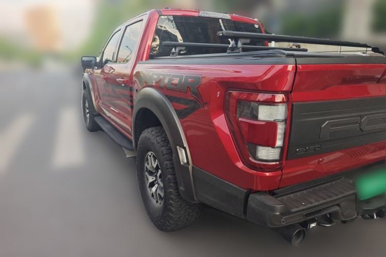 Used Ford F-150 Raptor 2023 3.5T Raptor Blaze Storm Special Edition Rear Left 45 Deg