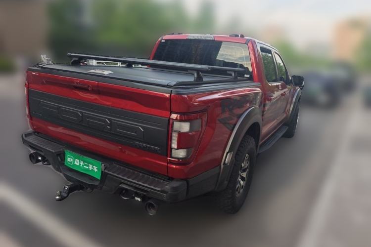 Used Ford F-150 Raptor 2023 3.5T Raptor Blaze Storm Special Edition Rear Right 45 Deg