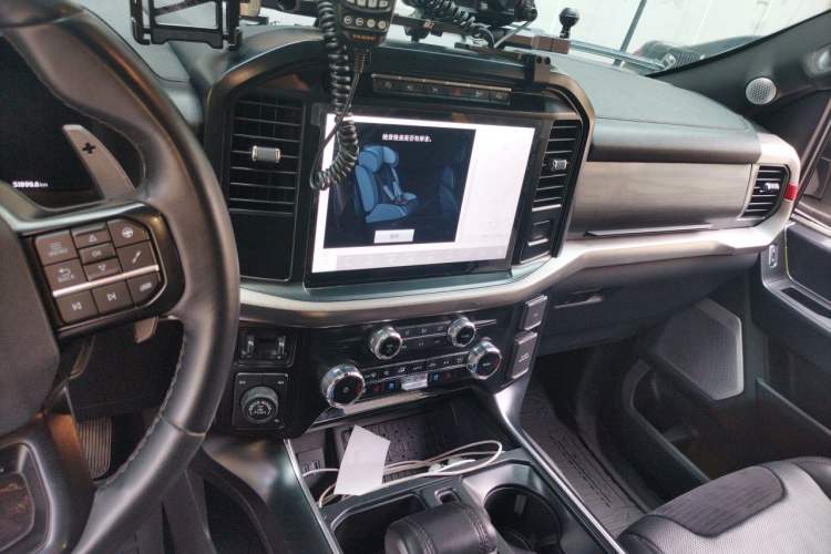 Used Ford F-150 Raptor 2023 3.5T Raptor Audio And AC Panel