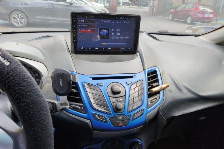 Used Ford Fiesta 2009 Hatchback 1.5L Automatic Sport Model Audio And AC Panel