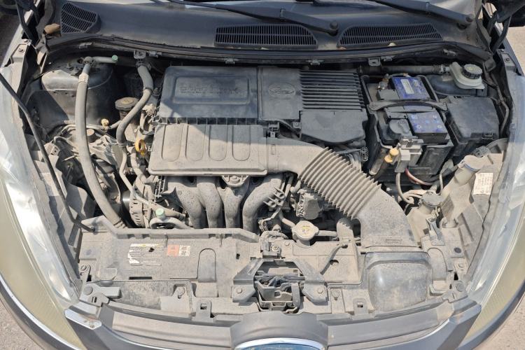Used Ford Fiesta 2009 Sedan 1.5L Automatic Luxury Model Engine Bay
