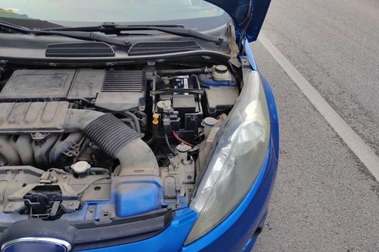 Used Ford Fiesta 2009 Hatchback 1.5L Automatic Fashion Edition Engine Bay Left
