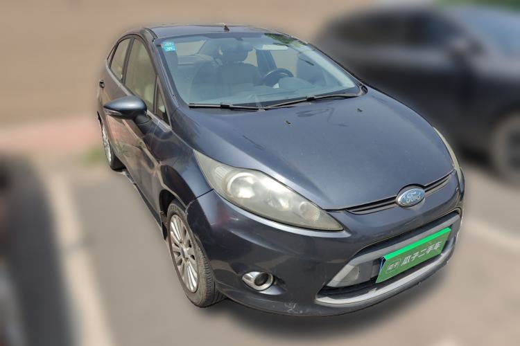 Used Ford Fiesta 2009 Sedan 1.5L Automatic Luxury Model Front Right 45 Deg