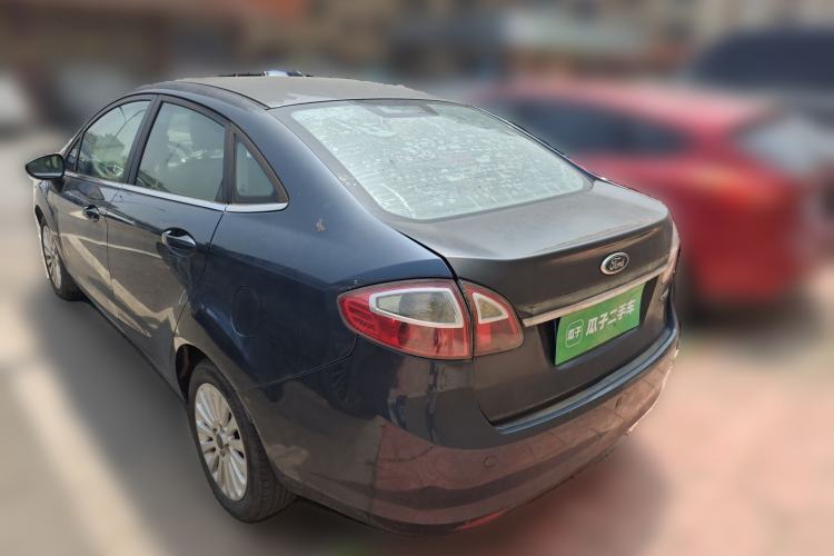 Used Ford Fiesta 2009 Sedan 1.5L Automatic Luxury Model Rear Left 45 Deg