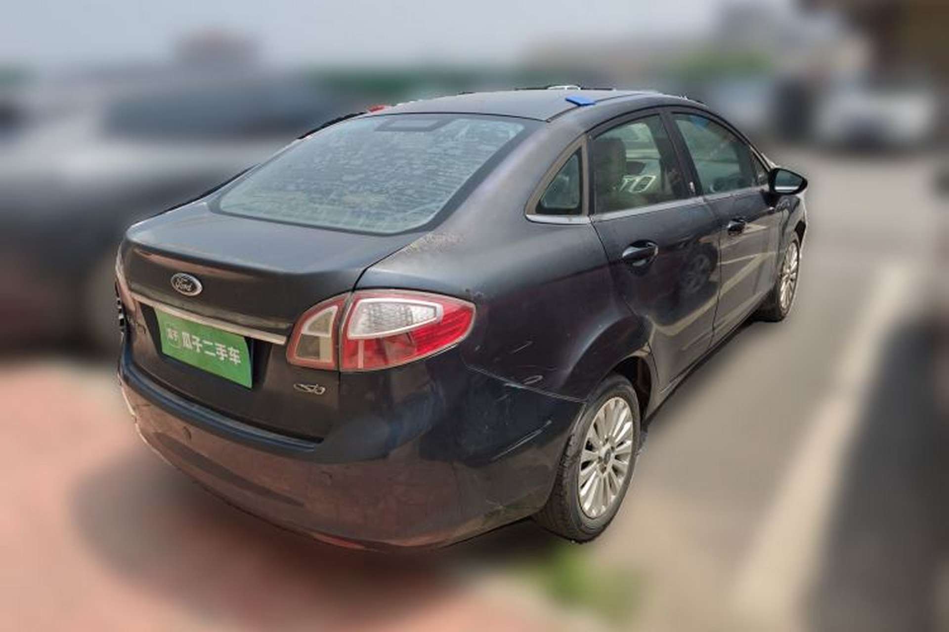 Used Ford Fiesta 2009 Sedan 1.5L Automatic Luxury Model Rear Right 45 Deg