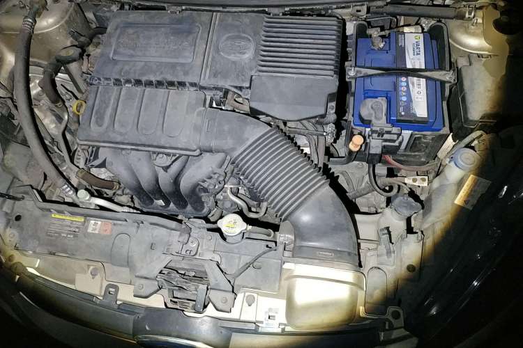 Used Ford Fiesta 2009 Sedan 1.5L Automatic Fashion Edition Engine Bay