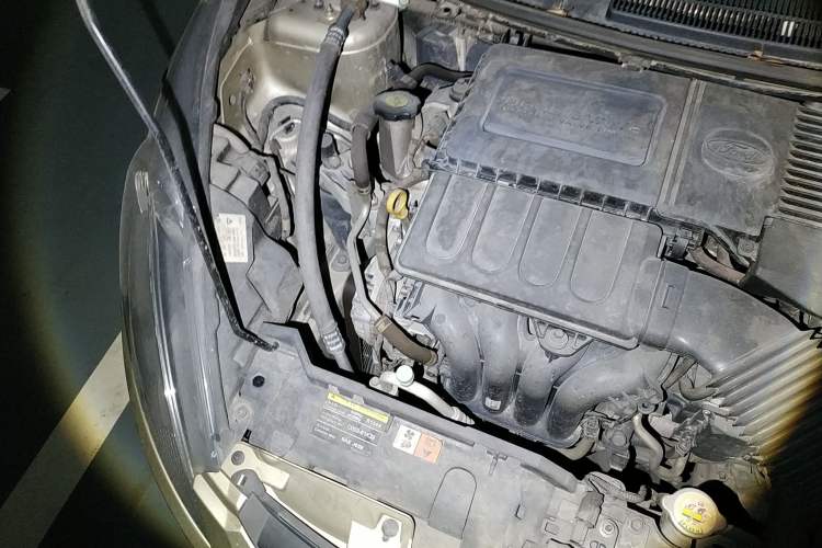 Used Ford Fiesta 2009 Sedan 1.5L Automatic Fashion Edition Engine Bay Right