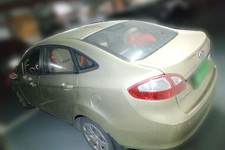 Used Ford Fiesta 2009 Sedan 1.5L Automatic Fashion Edition Rear Left 45 Deg