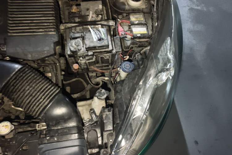 Used Ford Fiesta 2009 Sedan 1.5L Automatic Fashion Edition Engine Bay Left