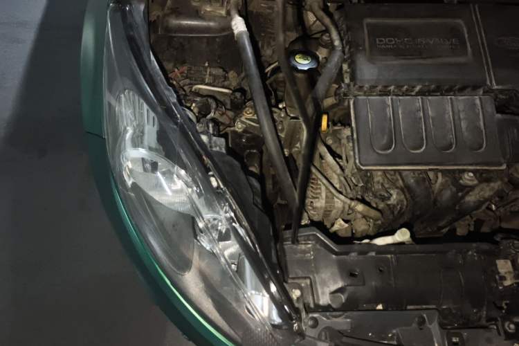 Used Ford Fiesta 2009 Sedan 1.5L Automatic Fashion Edition Engine Bay Right