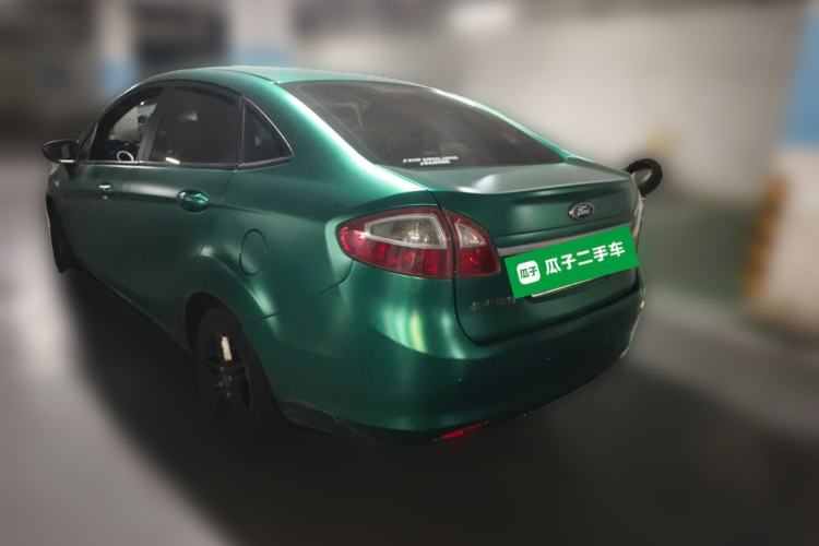 Used Ford Fiesta 2009 Sedan 1.5L Automatic Fashion Edition Rear Left 45 Deg