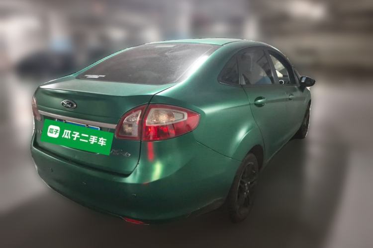 Used Ford Fiesta 2009 Sedan 1.5L Automatic Fashion Edition Rear Right 45 Deg