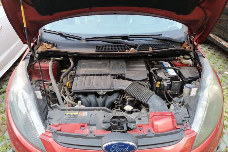 Used Ford Fiesta 2009 Hatchback 1.5L Automatic Fashion Edition Engine Bay