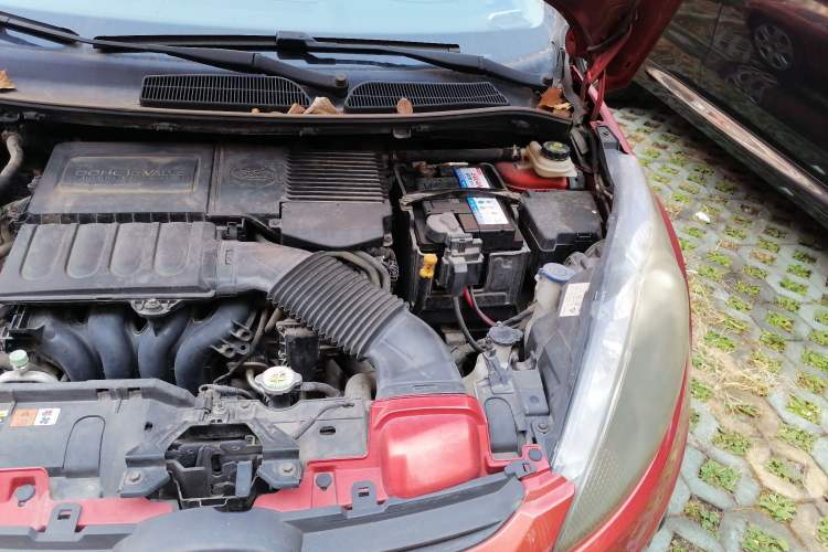 Used Ford Fiesta 2009 Hatchback 1.5L Automatic Fashion Edition Engine Bay Left