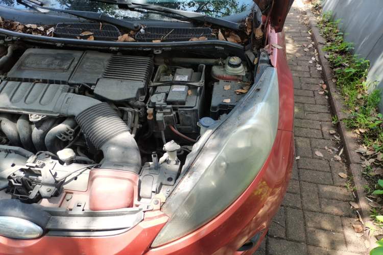 Used Ford Fiesta 2009 Hatchback 1.5L Automatic Fashion Edition Engine Bay Left