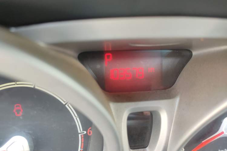 Used Ford Fiesta 2009 Hatchback 1.5L Automatic Fashion Edition Odometer Close Up