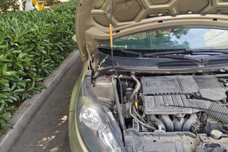 Used Ford Fiesta 2009 Sedan 1.5L Manual Fashion Edition Engine Bay Right