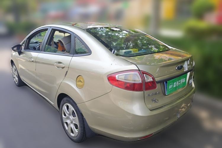 Used Ford Fiesta 2009 Sedan 1.5L Manual Fashion Edition Rear Left 45 Deg