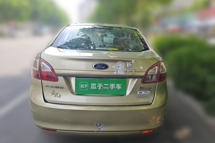 Used Ford Fiesta 2009 Sedan 1.5L Manual Fashion Edition Rear