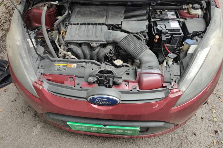 Used Ford Fiesta 2009 Sedan 1.5L Automatic Fashion Edition Engine Bay