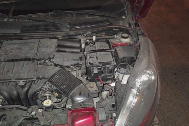 Used Ford Fiesta 2009 Hatchback 1.5L Manual Fashion Edition Engine Bay Left